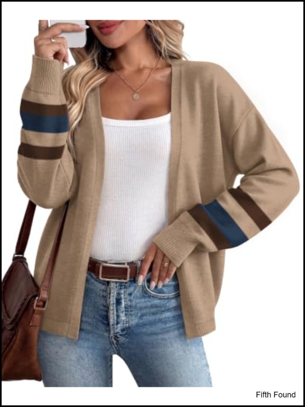 WIHOLL Cardigan Sweaters for Women Trendy Fall Outfits Winter Clothes
